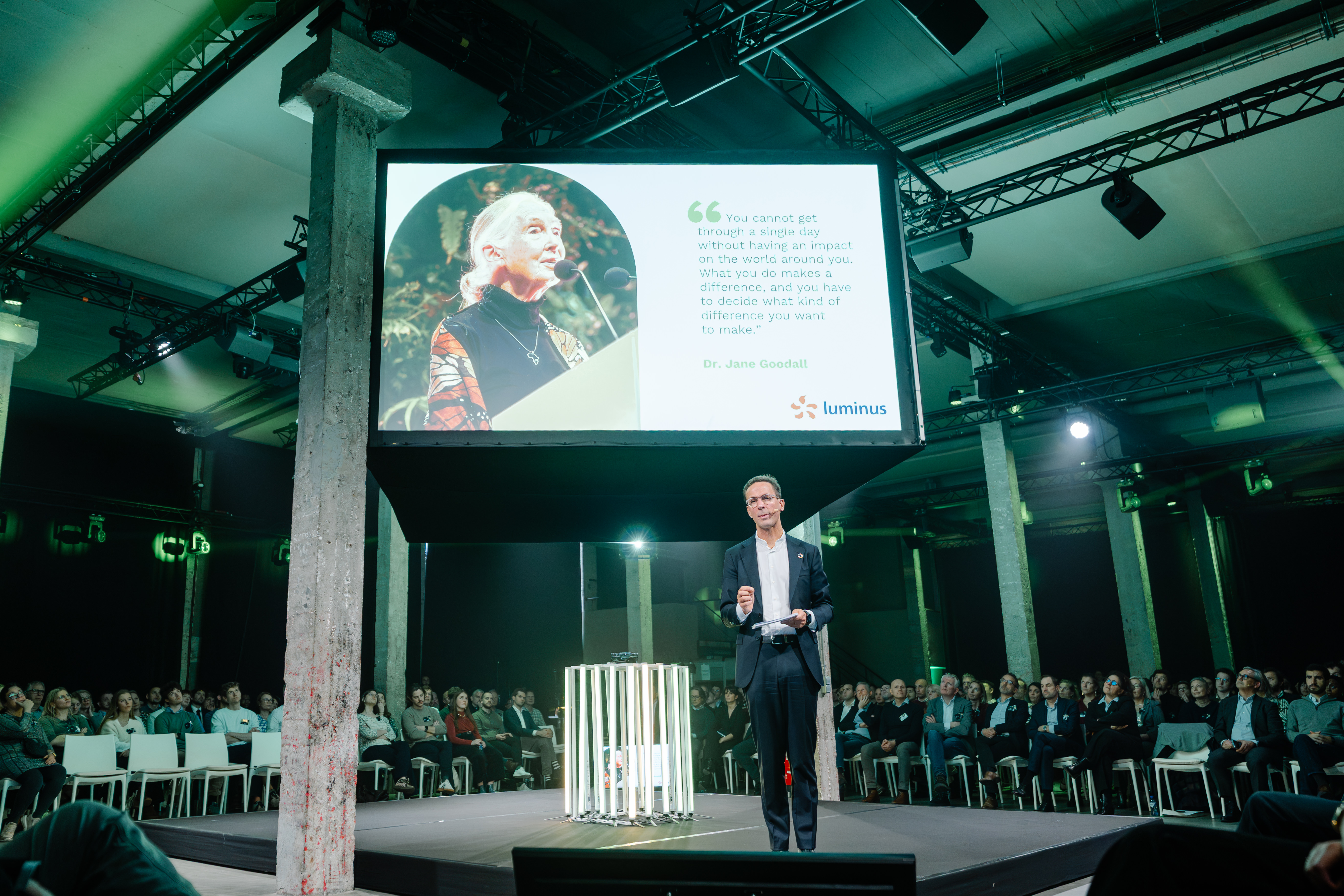 Luminus: from Belgium to Beijing