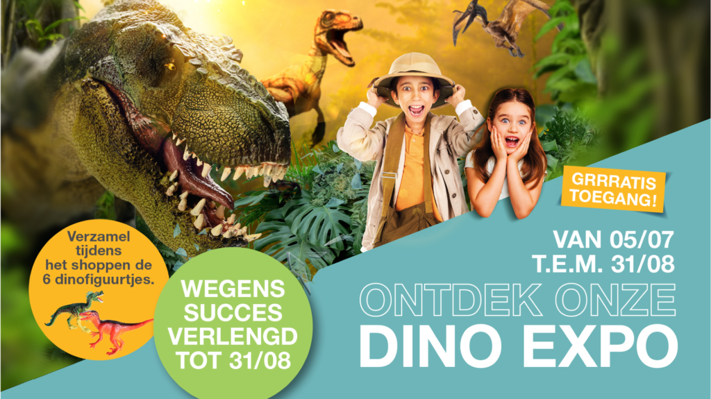 Dino’s zetten Wijnegem Shopping Center op stelten 